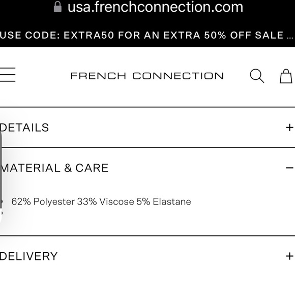 NEVER WORN NWT French Connection 71hzo Summer White Square Neck Dress - Picture 9 of 11